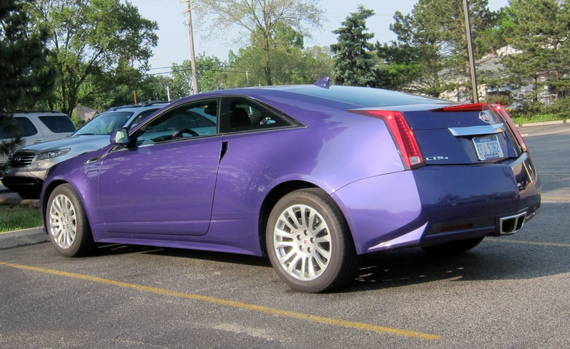 Illustration for article titled Who bought the purple people-eater edition Cadillac CTS Coupe?